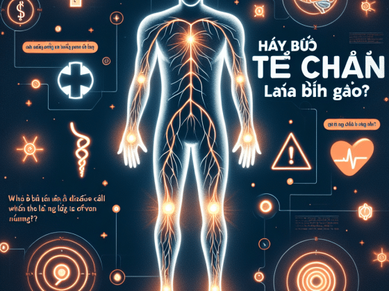 Hay bị tê chân là bệnh gì