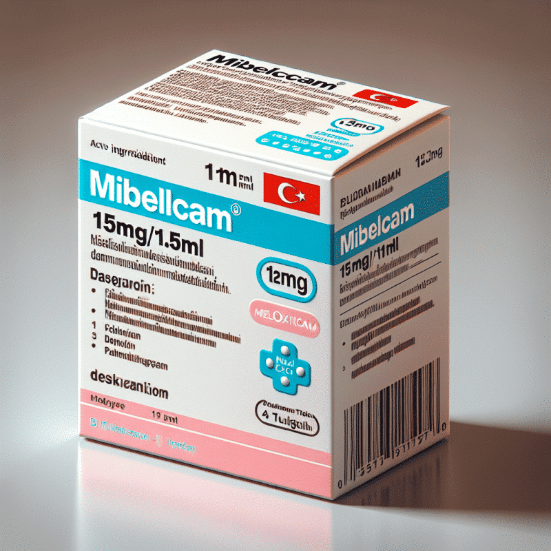 Mibelcam 15mg/1,5ml (MELOXICAM) - Turkey