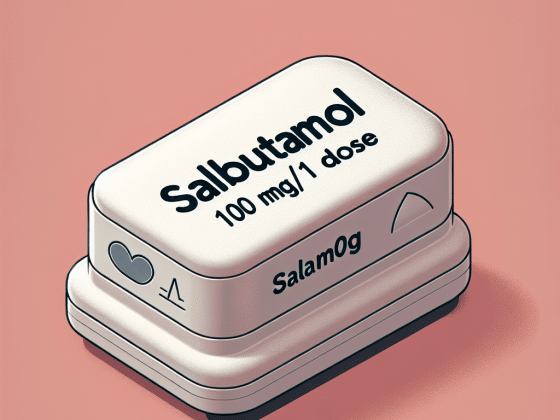 Salbutamol 100 mcg/1dos - Thuốc chữa hen và bệnh phổi tắc nghẽn mạn tính