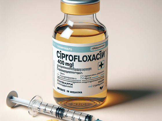Ciprofloxacin 400mg/200ml - Ukraina