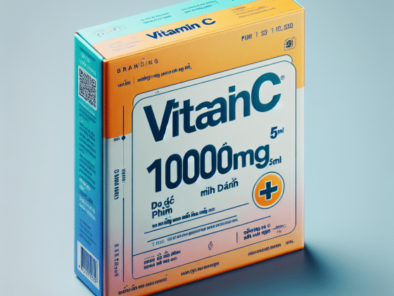 Vitamin C 1000mg/5ml - Dược phẩm Minh Dân