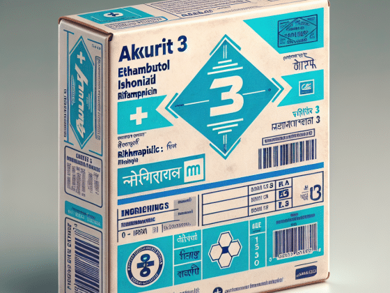 Akurit 3 (Ethambutol + Isoniazid + Rifampicin) - ẤN ĐỘ