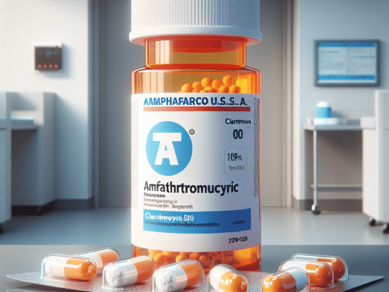 Amfarex 500 (Clarithromycin) - dược phẩm Ampharco U.S.A