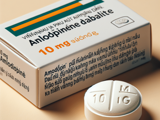 Amlodipin 10 mg tablet - Stada Việt Nam