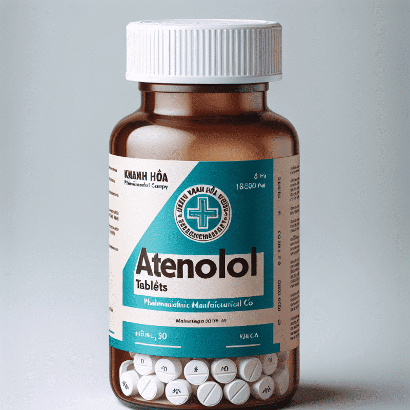 Atenolol - Dược phẩm Khánh Hoà