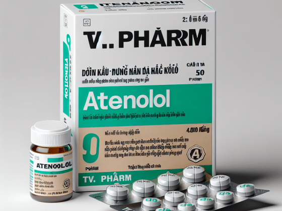 Atenolol - Dược phẩm TV. Pharm, Việt Nam