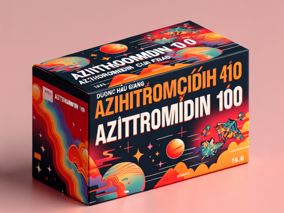 Azithromycin 100 - Dược Hậu Giang