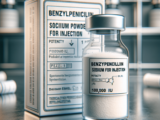 Benzylpenicillin sodium powder for injection 1.000.000 IU
