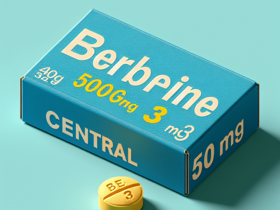 Berberin 50mg - Trung ương 3