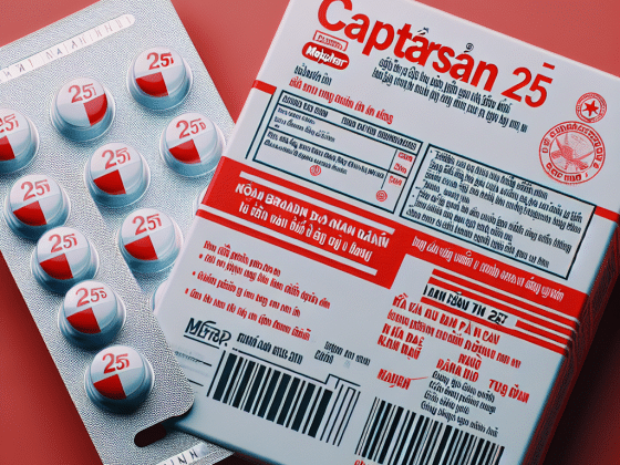 Captarsan 25 - Mekophar