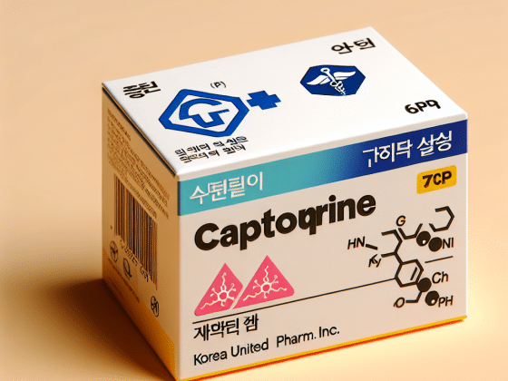 Captoprine - Thuốc chống ung thư, KOREA UNITED PHARM.INC