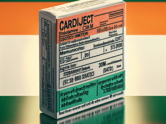 Cardiject (Dobutamin) - ẤN ĐỘ