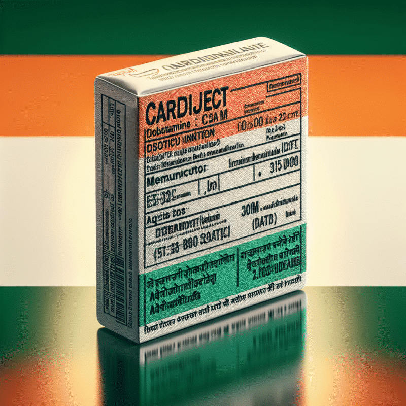 Cardiject (Dobutamin) - ẤN ĐỘ