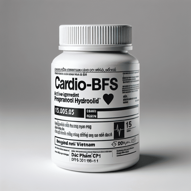 Cardio-BFS (Propranolol hydroclorid) - Dược phẩm CPC1, VIỆT NAM