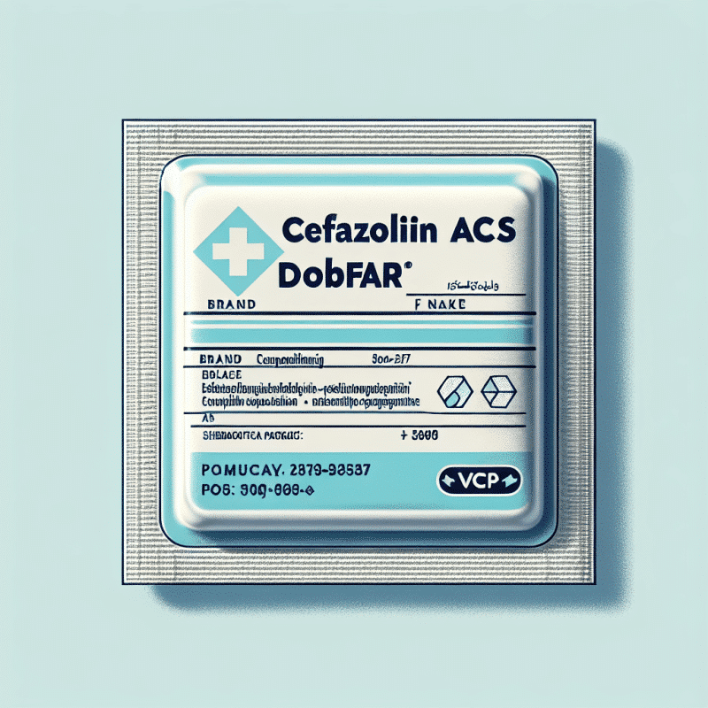Cefazolin ACS Dobfar - Công ty cổ phần dược phẩm VCP