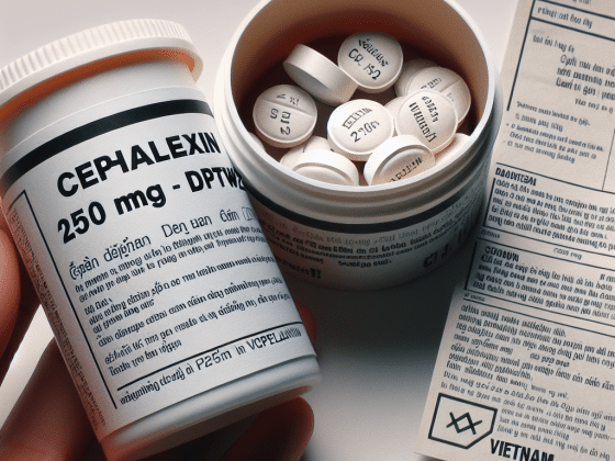 CEPHALEXIN 250 MG - DPTW2, VIỆT NAM