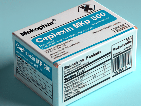 Cephalexin MKP 500 - Mekophar