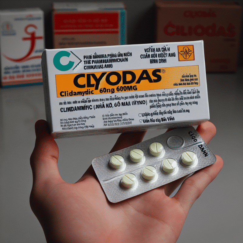 Clyodas (Clindamycin 600mg) - Dược Bình Định