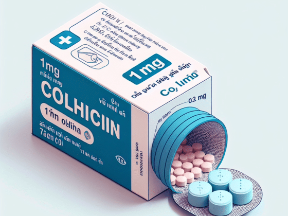 Colchicin 1mg – Thuốc điều trị Gout, Danapha Việt Nam