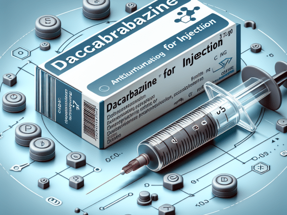 Dacarbazine for Injection - Thuốc chống ung thư, MỸ
