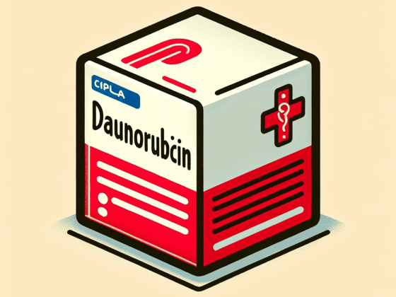 Daunorubicin - Thuốc chống ung thư, Cipla