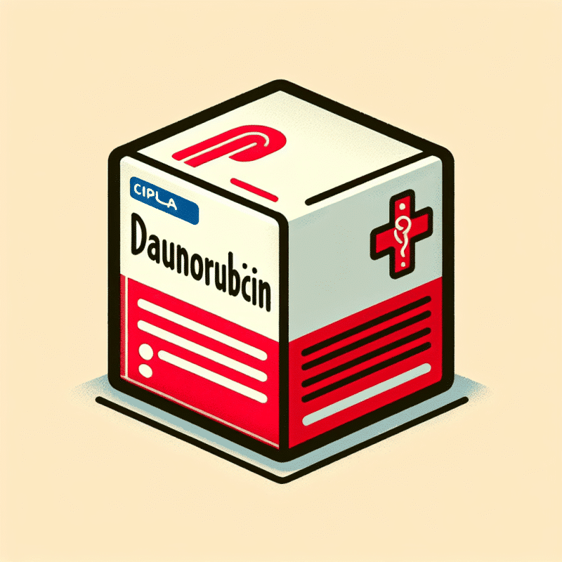 Daunorubicin - Thuốc chống ung thư, Cipla