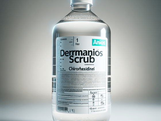 Dermanios Scrub Chlorhexidine 1 lít - Anios, Pháp