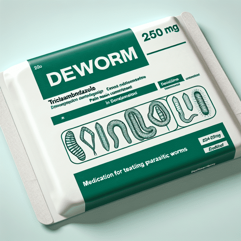 DEWORM (Triclabendazole 250mg) - THUỐC TRỊ GIUN SÁN