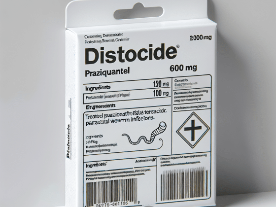 DISTOCIDE (Praziquantel 600mg) - THUỐC TRỊ GIUN SÁN