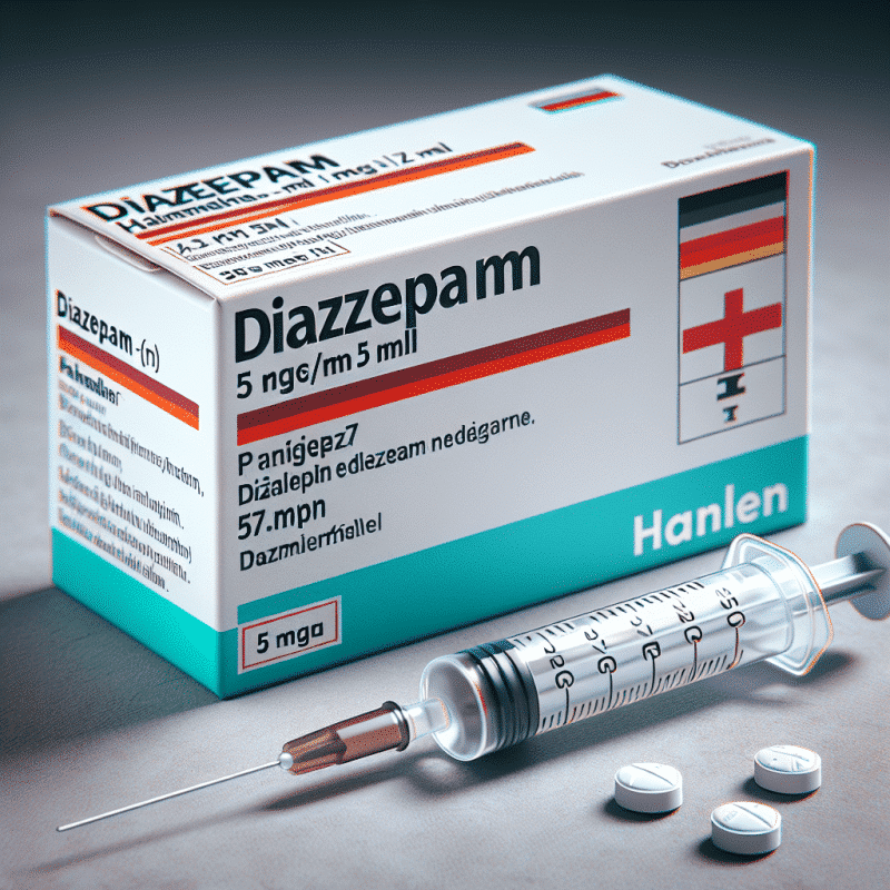 Diazepam – Hameln 5 mg/ml – Thuốc chống co giật/ động kinh, Đức