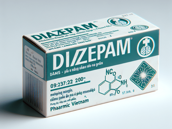 Diazepam – Thuốc chống co giật/ động kinh, Pharmedic Việt Nam
