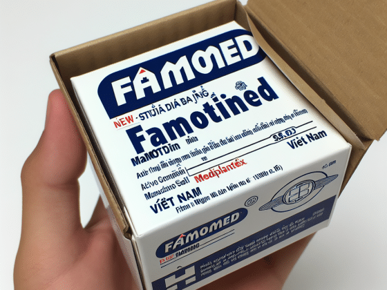 Famomed (Famotidin) – Mediplantex, Việt Nam