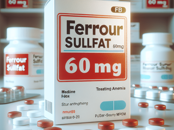 Ferrour sullfat 60mg - Thuốc chống thiếu máu
