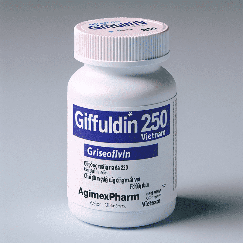 Gifuldin 250 (Griseofulvin) - Agimexpharm, VIỆT NAM