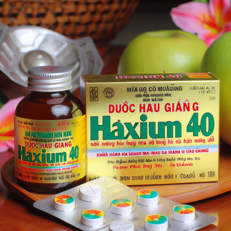 Haxium 40 – Dược Hậu Giang