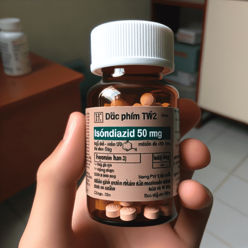 Isoniazid 50mg - Dược phẩm TW2