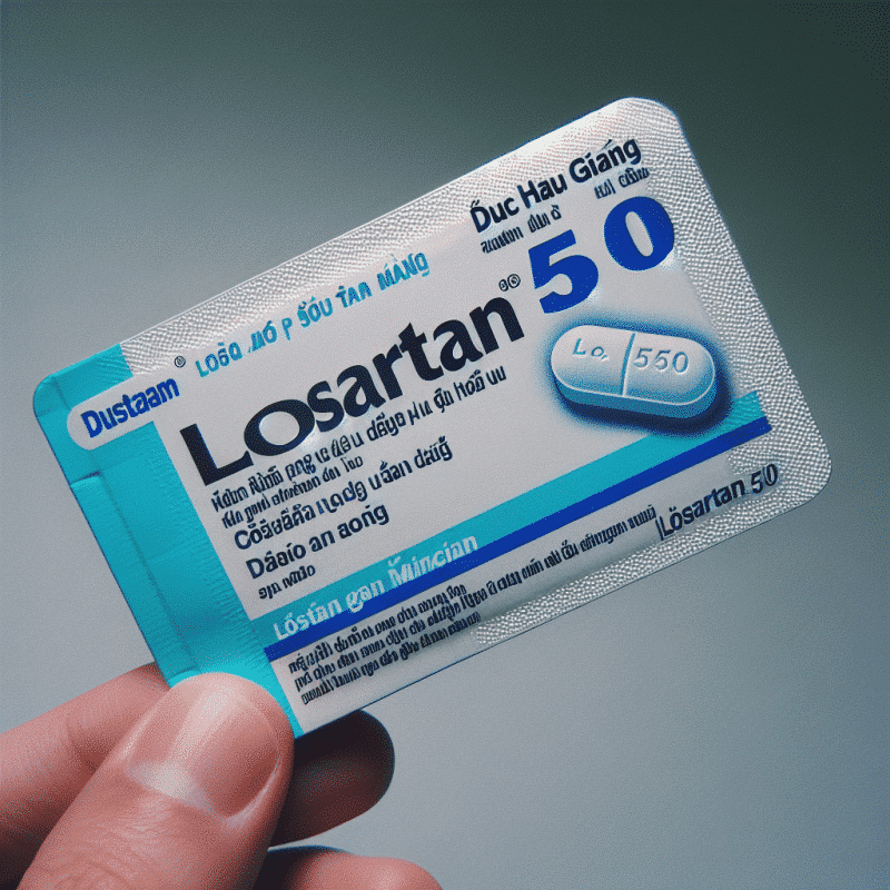 Losartan 50 - Dược Hậu Giang