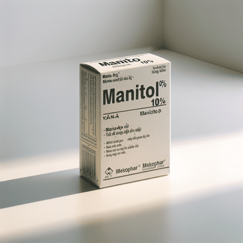 Manitol (Manitol 10%) – Thuốc lợi tiểu, Mekophar VIỆT NAM
