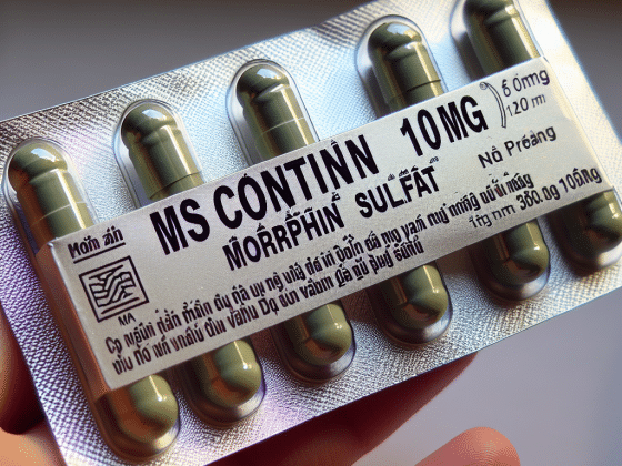 MS Contin 10mg (Morphin Sulfat) - Anh