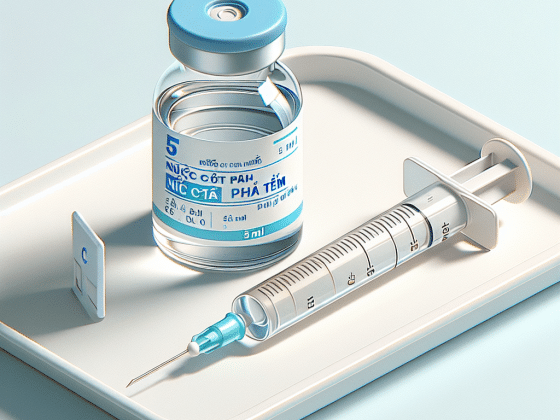 NƯỚC CẤT PHA TIÊM 5ml