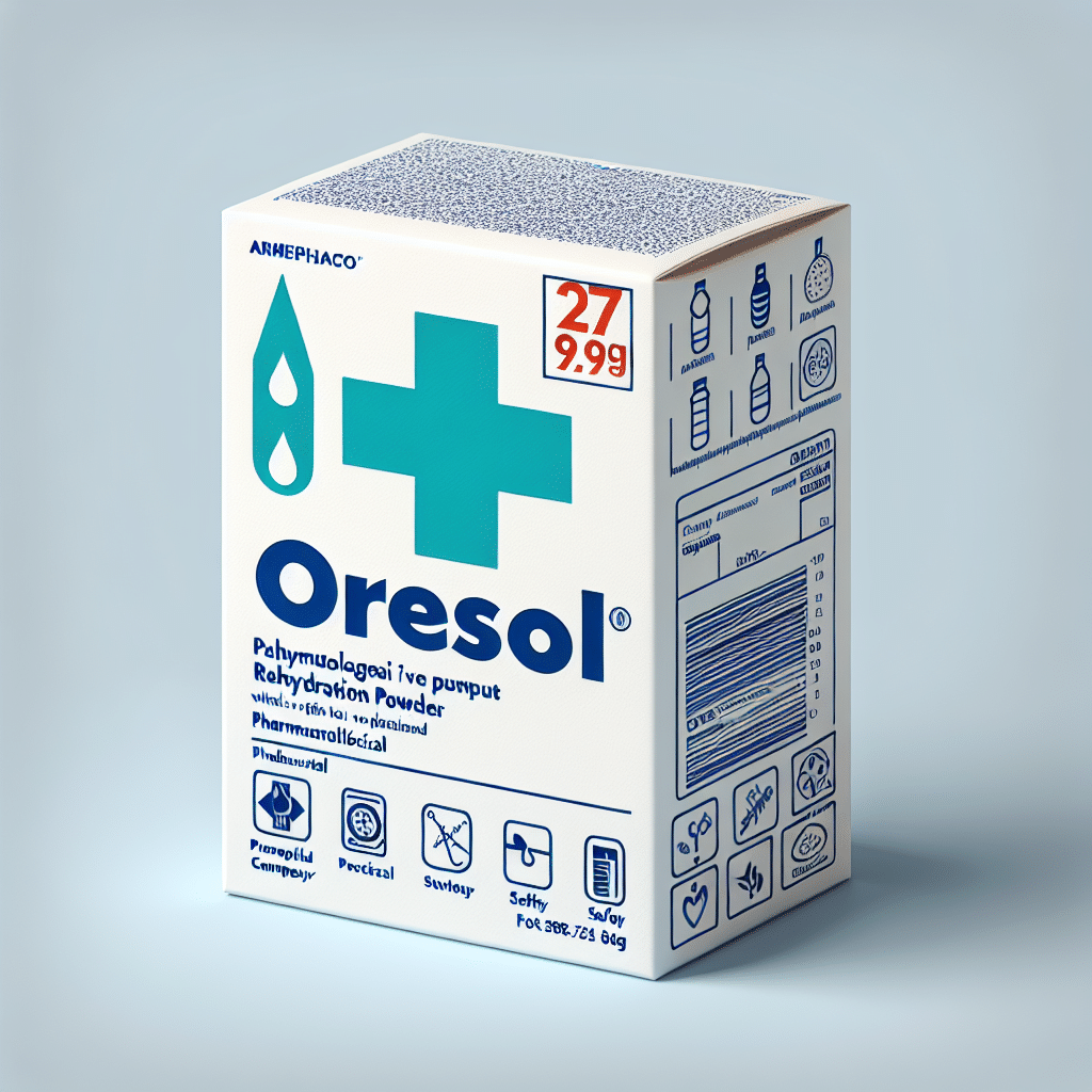 Oresol 27,9g - Armepharco - Health Việt Nam