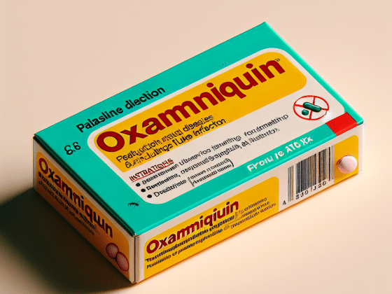 OXAMNIQUIN - THUỐC TRỊ SÁN MÁNG