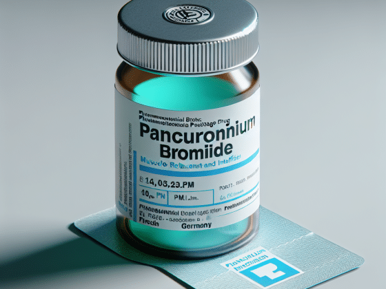Pancuronium (Pancuronium bromid) - Thuốc giãn cơ và tăng trương lực cơ, ĐỨC