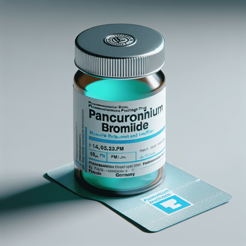 Pancuronium (Pancuronium bromid) - Thuốc giãn cơ và tăng trương lực cơ, ĐỨC