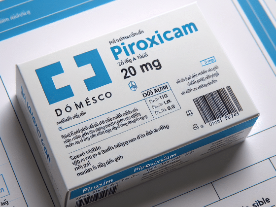 Piroxicam 20 mg - Domesco
