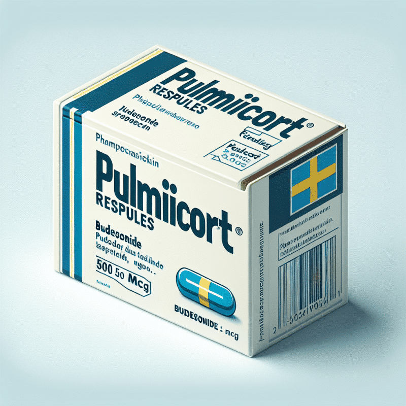 Pulmicort Respules (Budesonide 500 mcg) -Thụy Điển