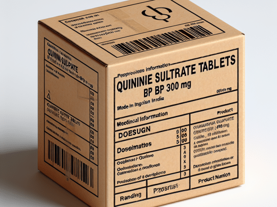 Quinine Sulphate Tablets BP 300 mg - ẤN ĐỘ