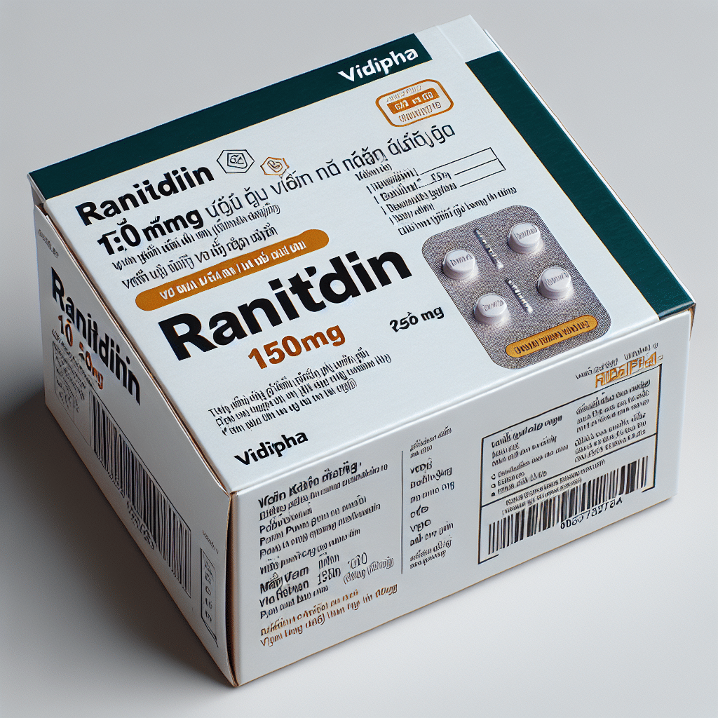 Ranitidin 150mg – Vidipha Bình Dương, Việt Nam - Health Việt Nam