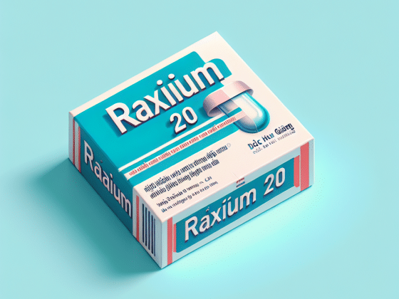 Raxium 20 – Dược Hậu Giang