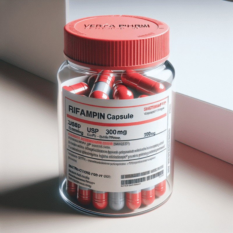Rifampin Capsule, USP 300mg - Versa Pharm